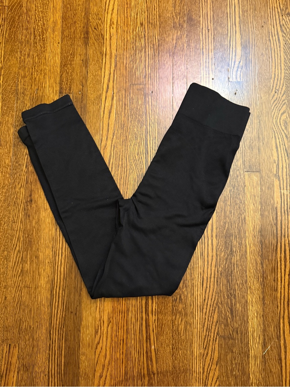 Time and Tru Black Seamless Maternity Leggings - Size M (8-10) Full Length